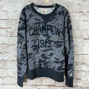 Champion + Todd Snyder Camo Sweatshirt